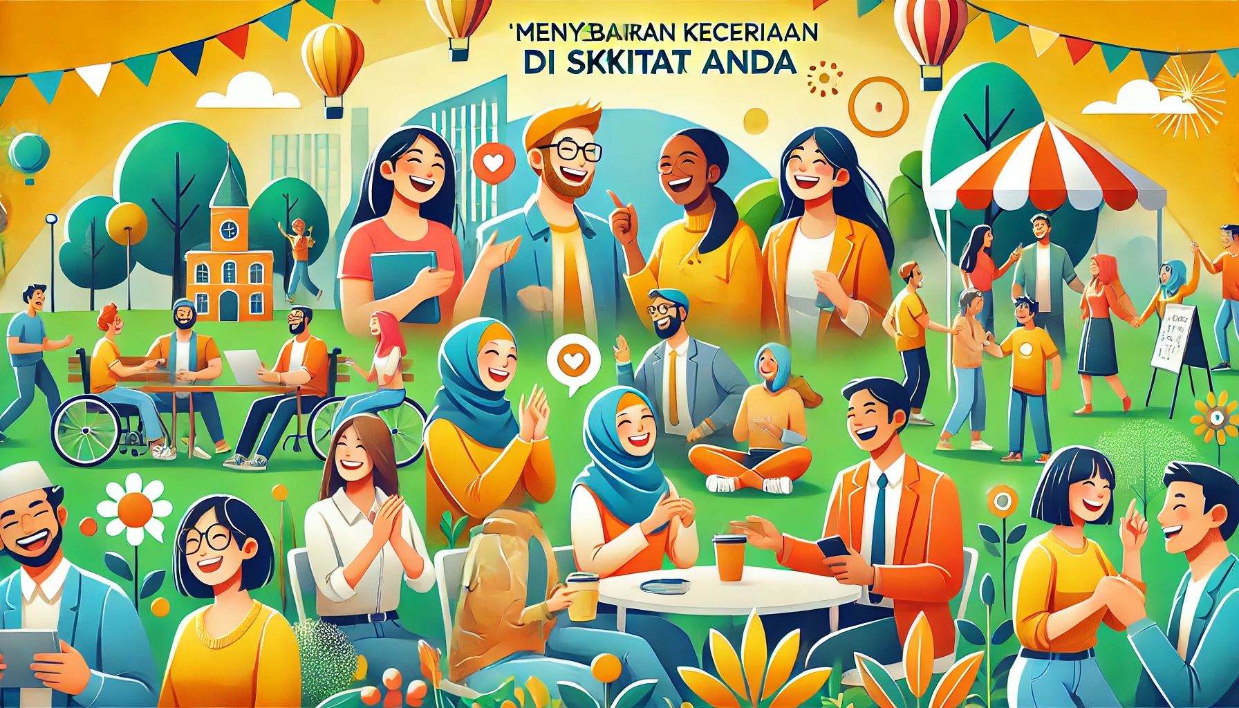 Menyebarkan Keceriaan di Sekitar Anda